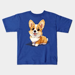 corgi Kids T-Shirt